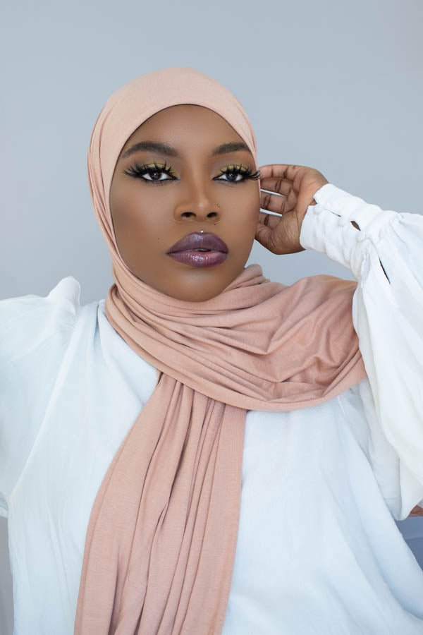 PREMIUM JERSEY HIJAB- WHEAT