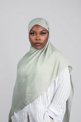 Cloud Soft Modal Hijab – Light Olive