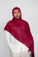 Cloud Soft Modal Hijab – Burgundy