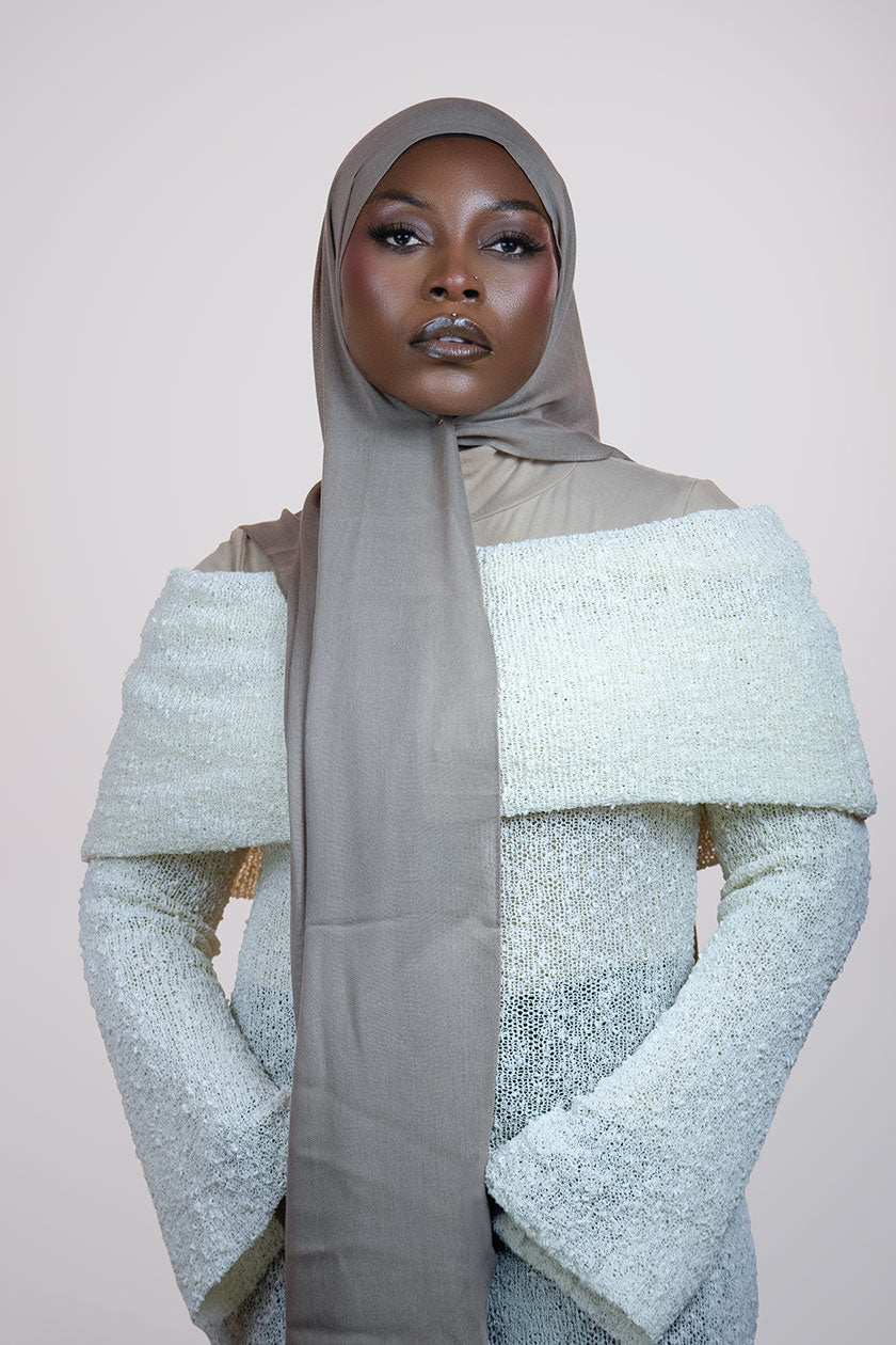 Cloud Soft Modal Hijab – Taupe