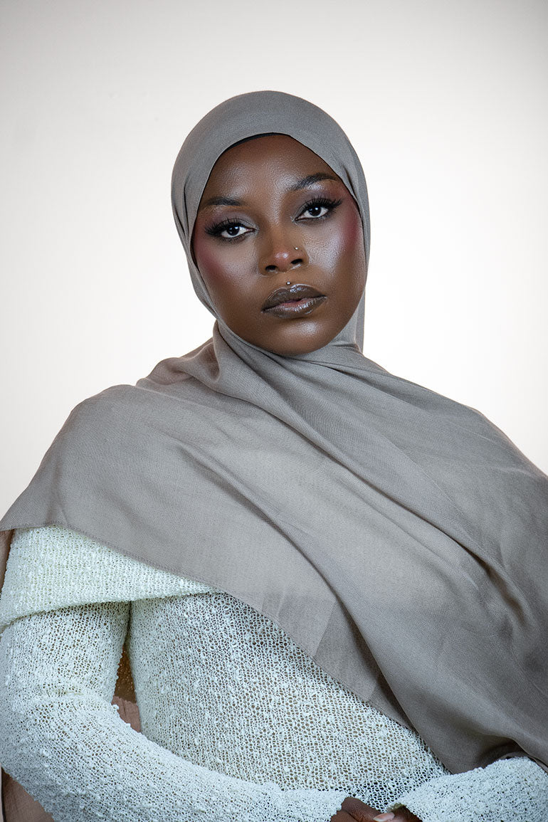 Cloud Soft Modal Hijab –  Taupe