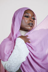 Cloud Soft Modal Hijab –  Pink