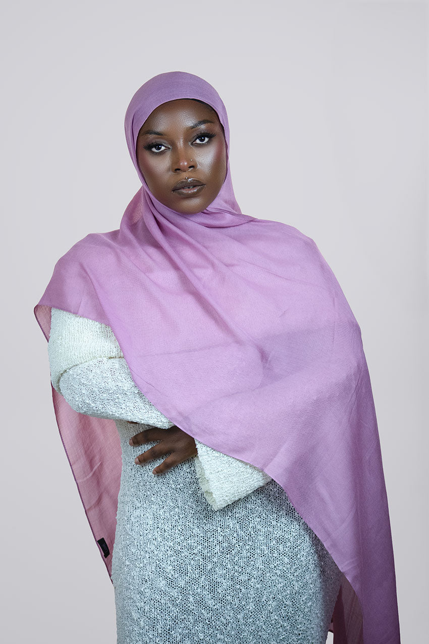 Cloud Soft Modal Hijab –  Pink