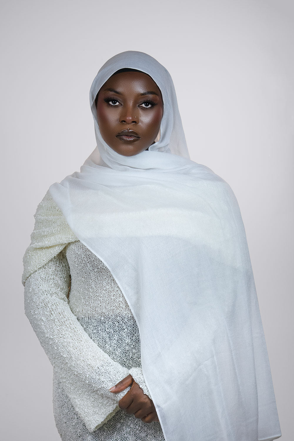 Cloud Soft Modal Hijab – White