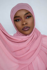 LUXURY CHIFFON- BLUSH PINK