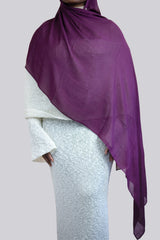 Cloud Soft Modal Hijab –  Wine Berry