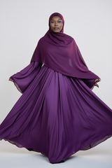 Cloud Soft Modal Hijab –  Wine Berry
