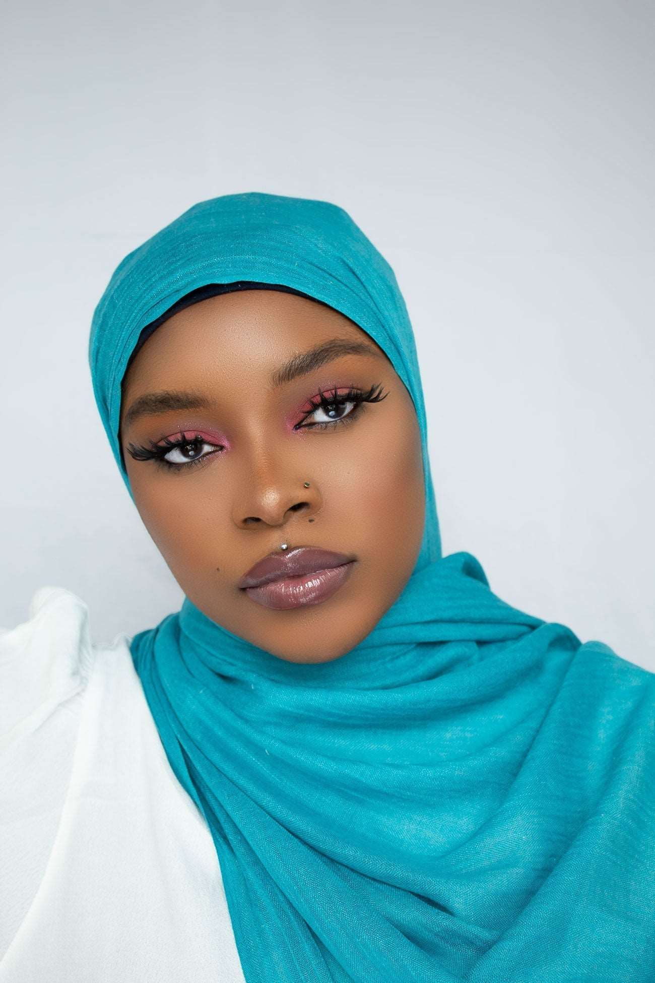 PREMIUM MODAL HIJAB - BLUE