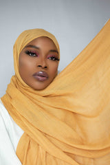 PREMIUM MODAL  HIJAB - MUSTARD