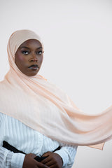 Cloud Soft Modal Hijab – Light  Peach