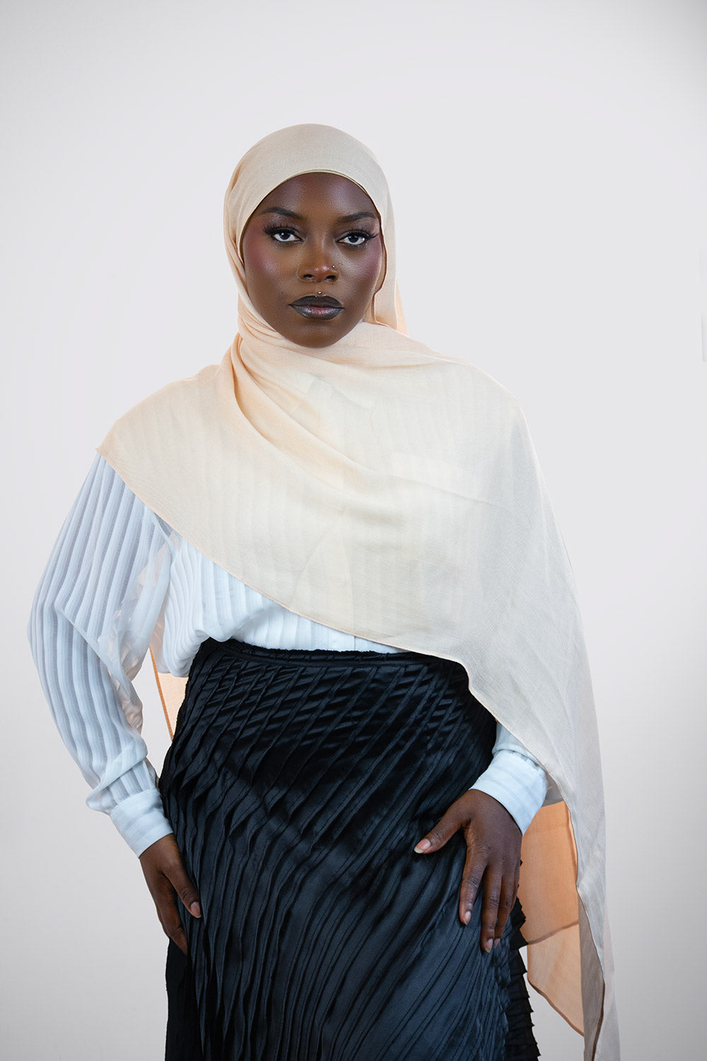 Cloud Soft Modal Hijab – Vanilla