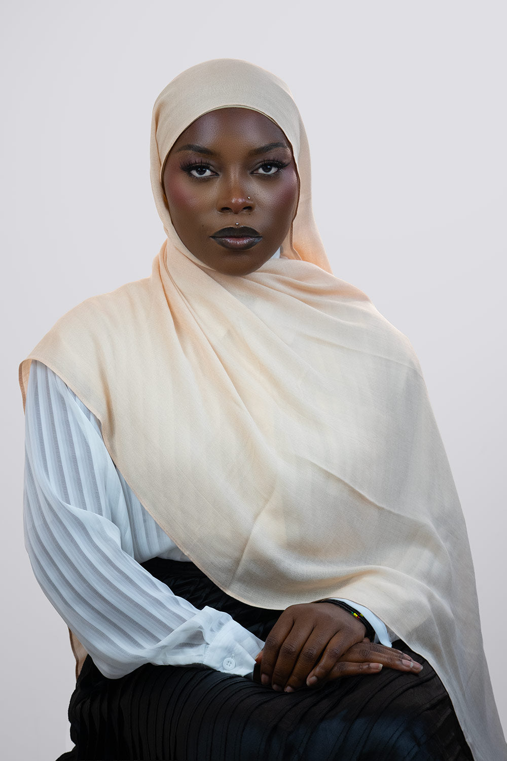 Cloud Soft Modal Hijab – Vanilla