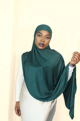 PREMIUM JERSEY HIJAB- VIRIDIAN