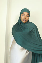 PREMIUM JERSEY HIJAB- VIRIDIAN