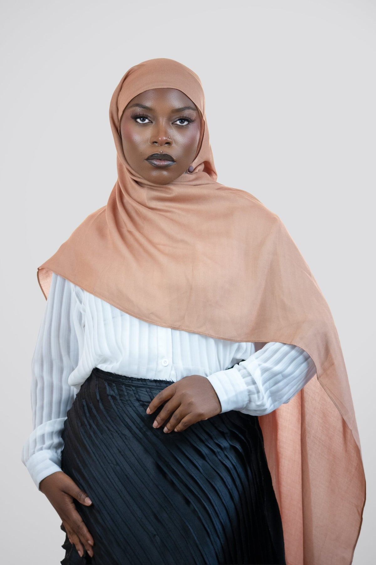 Cloud Soft Modal Hijab – Mocha