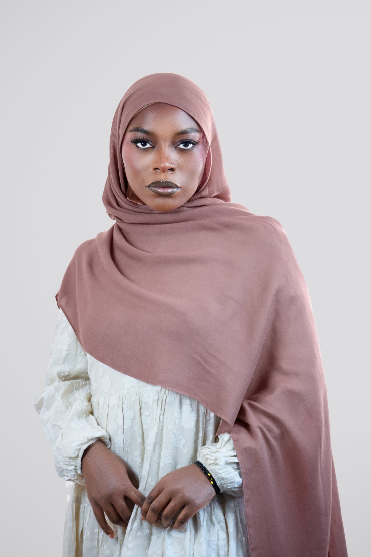 Cloud Soft Modal Hijab – Warm Brown
