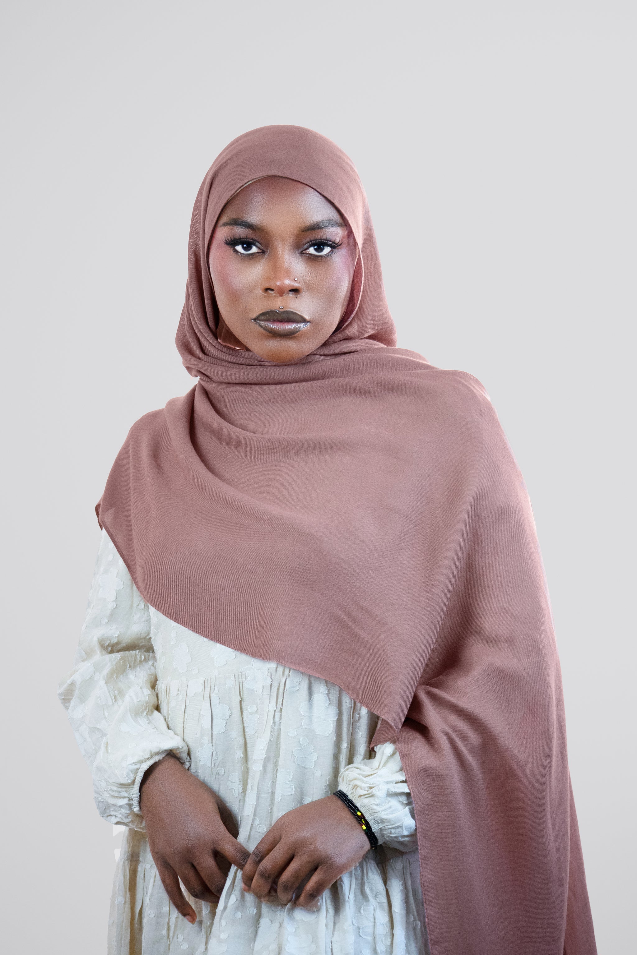 brown modal hijab
