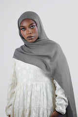Cloud Soft Modal Hijab – Gray