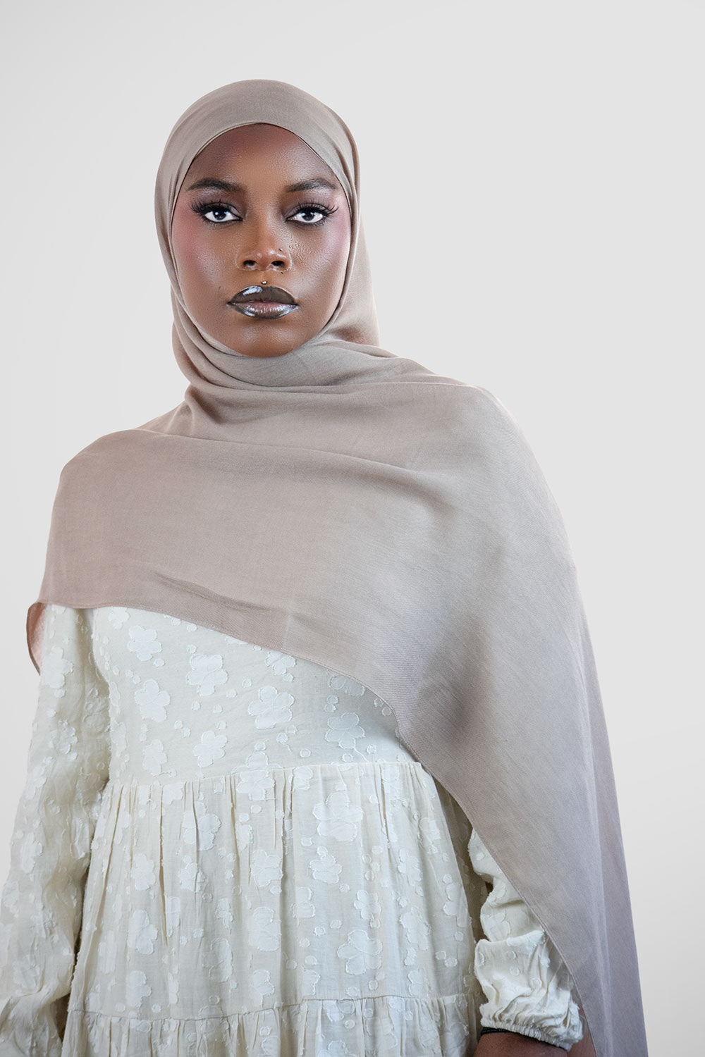 Cloud Soft Modal Hijab –  Taupe