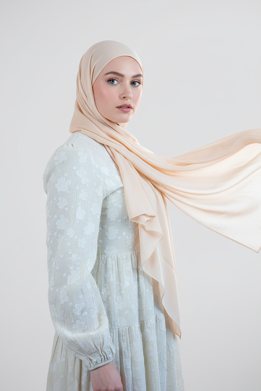 Cloud Soft Modal Hijab – Vanilla