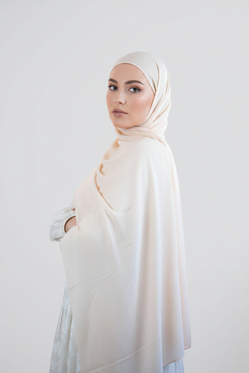 Cloud Soft Modal Hijab – Vanilla