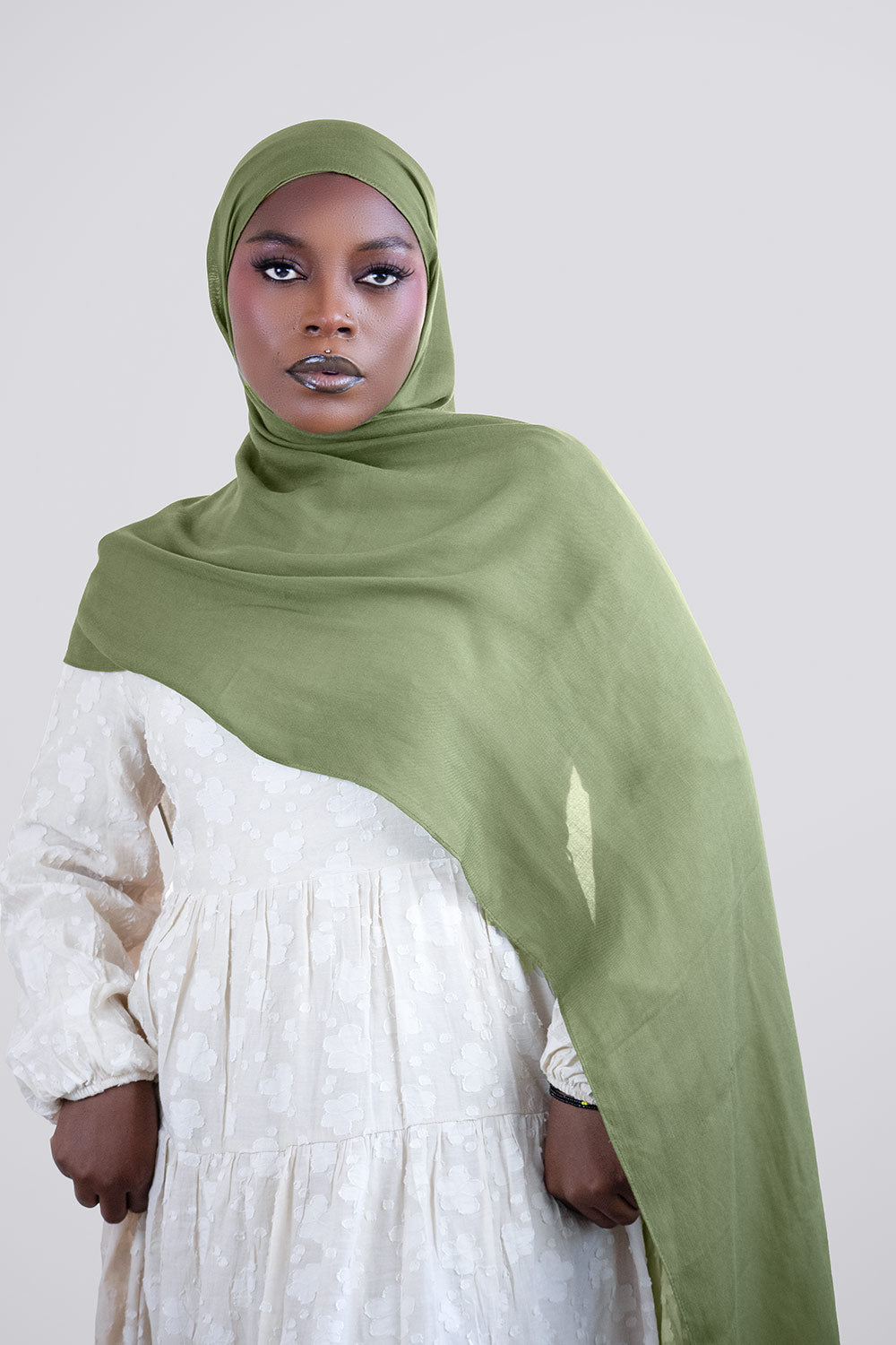Cloud Soft Modal Hijab – Olive