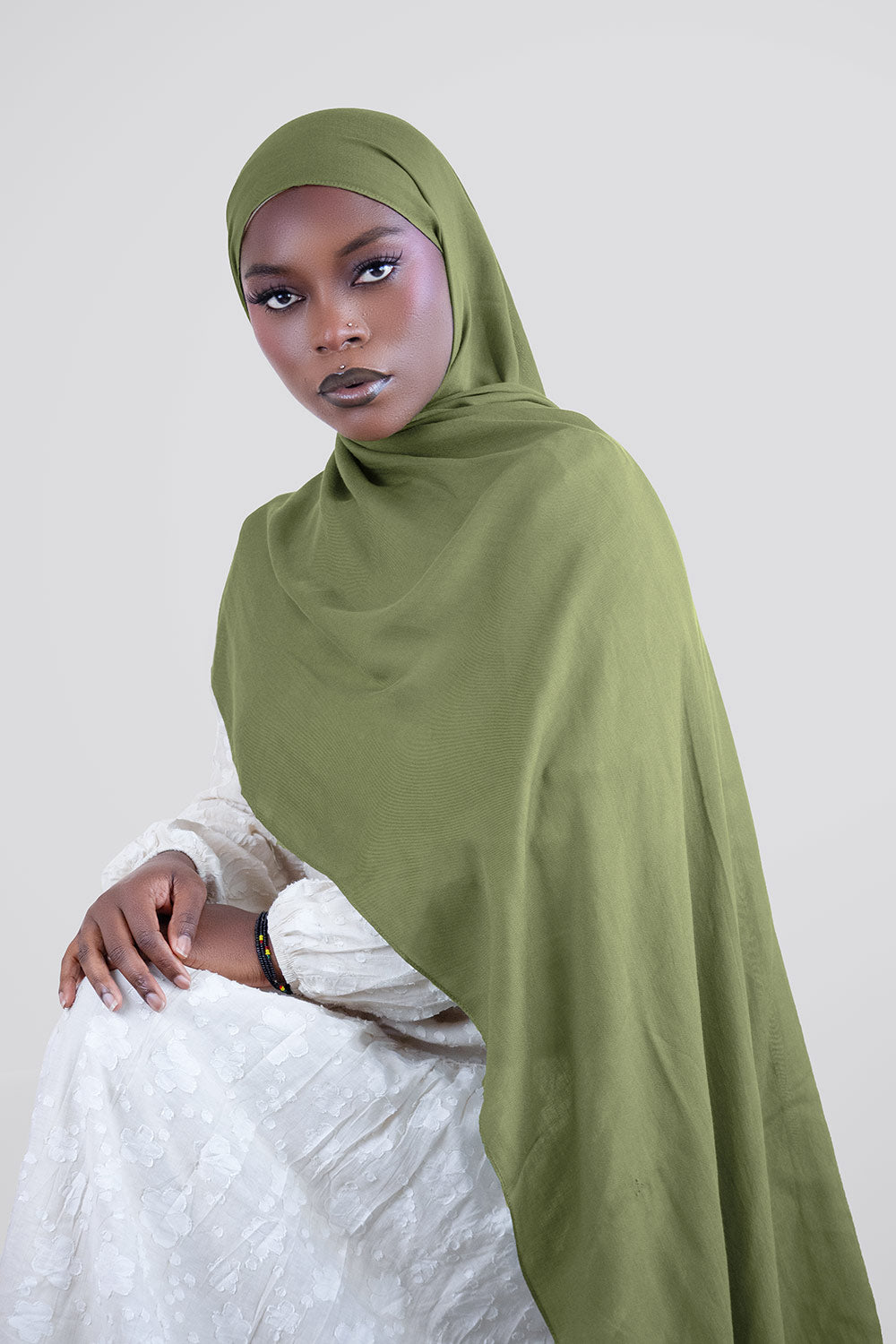 Cloud Soft Modal Hijab – Olive
