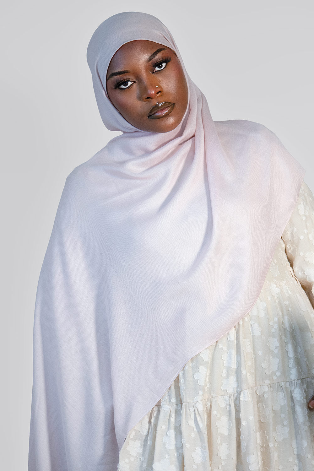 Cloud Soft Modal Hijab –  Light Pink