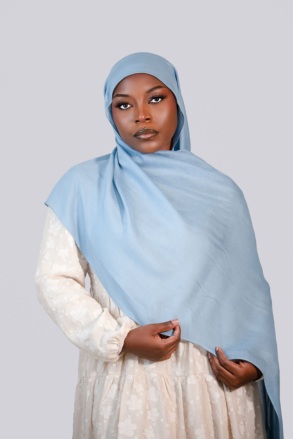 Cloud Soft Modal Hijab – Sky Blue