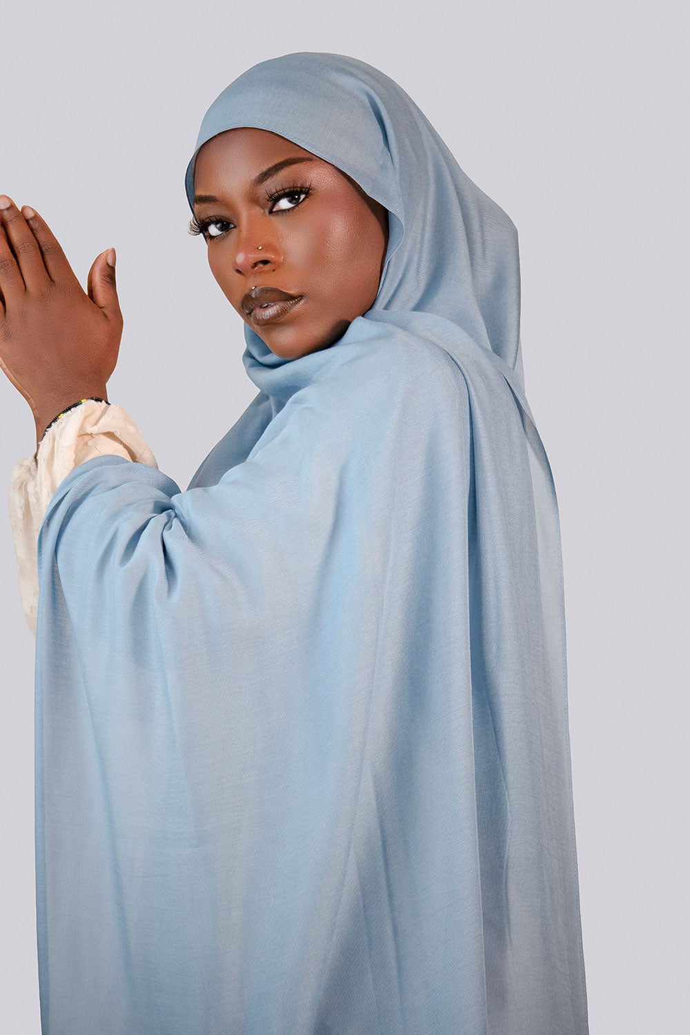 Cloud Soft Modal Hijab – Sky Blue