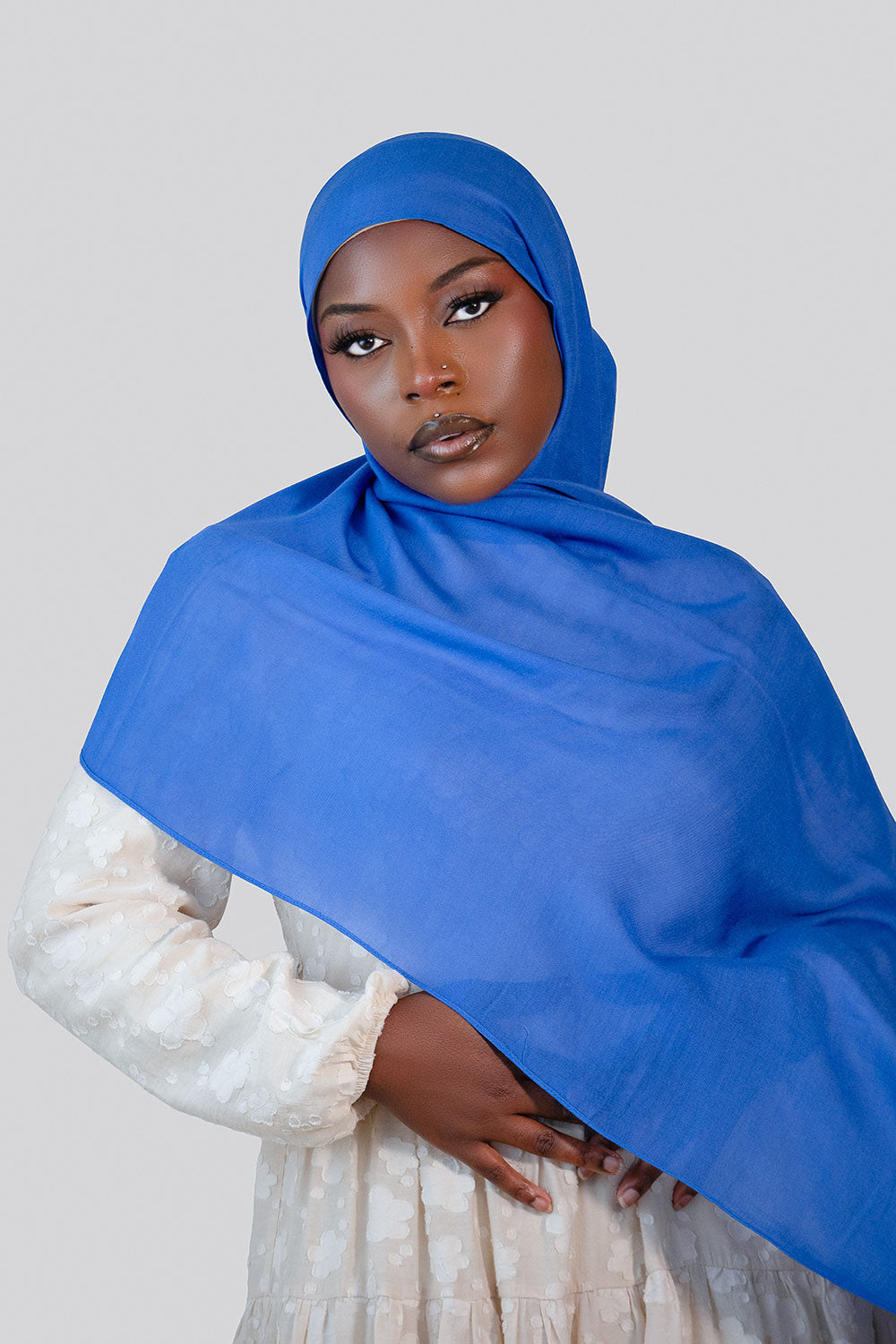 Cloud Soft Modal Hijab – Royal Blue