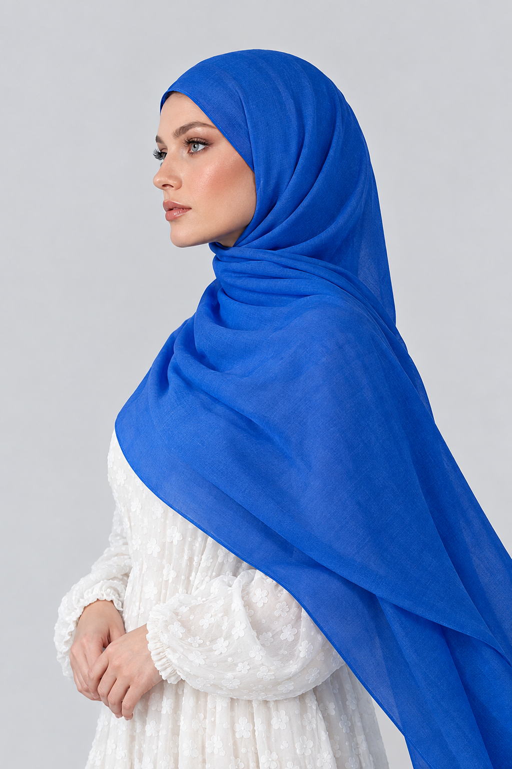 Cloud Soft Modal Hijab – Royal Blue