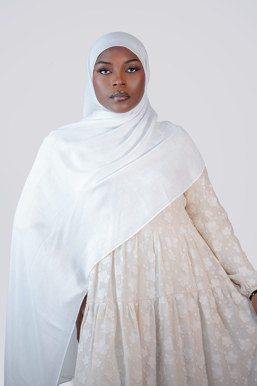 Cloud Soft Modal Hijab – White