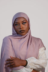 Cloud Soft Modal Hijab -  Light Dusty Mauve