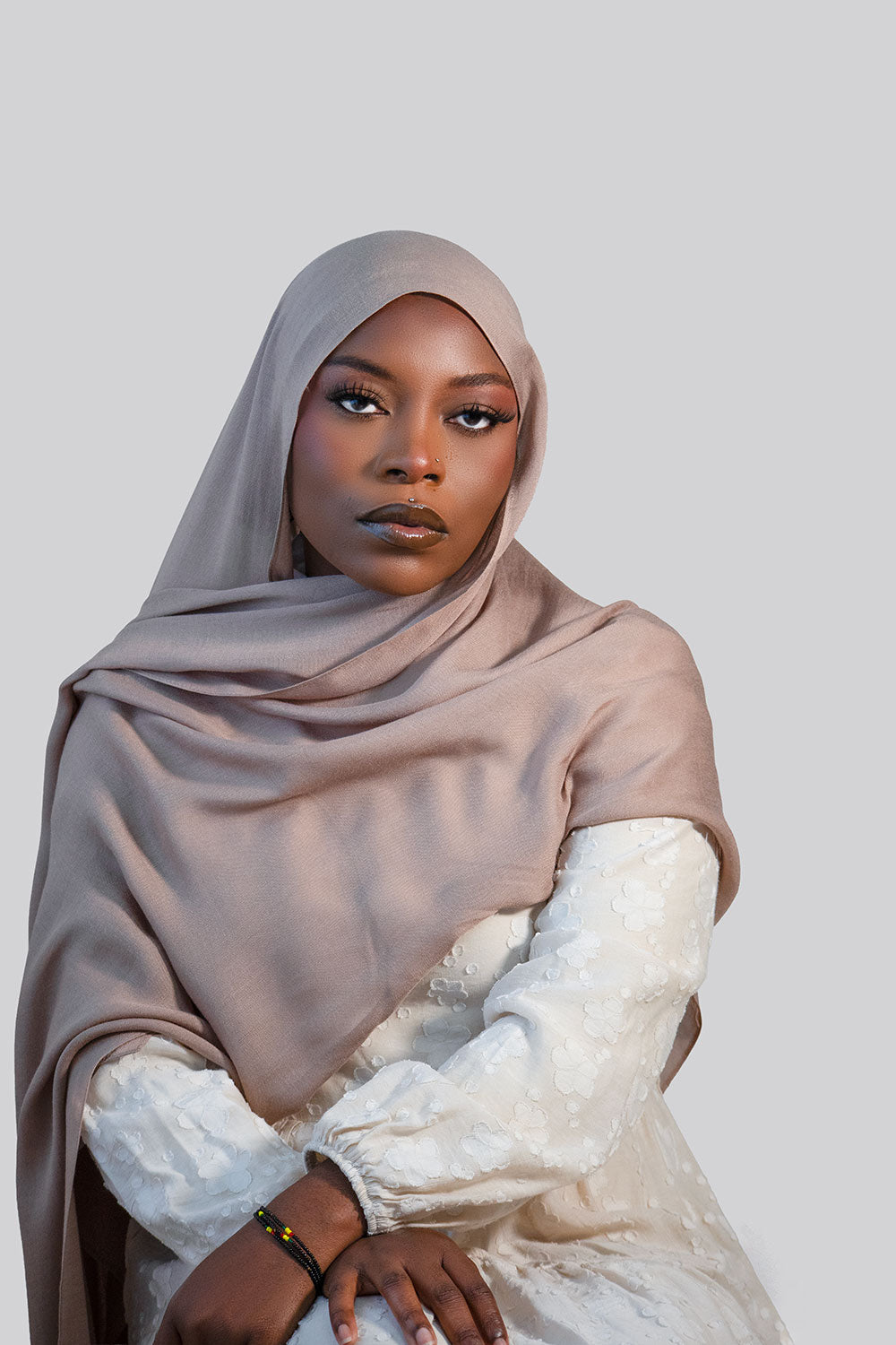 Cloud Soft Modal Hijab – Taupe