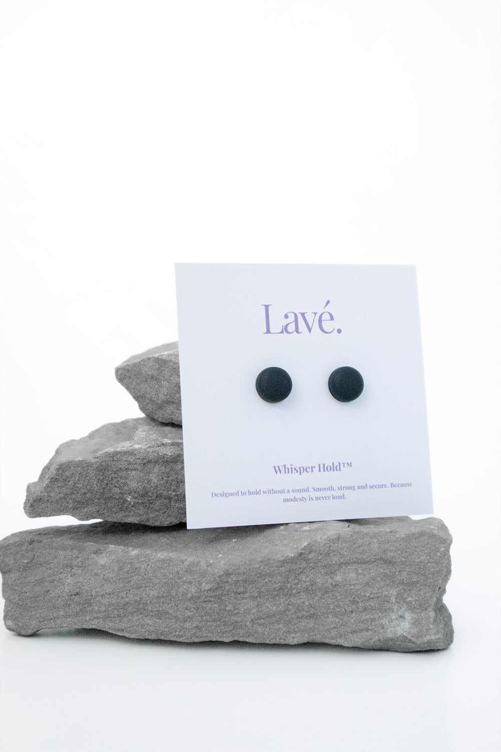 Whisper Hold Magnet Pins in Black