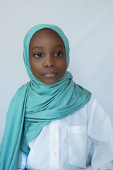 GIRLS INSTANT PREMIUM JERSEY HIJAB - MINT
