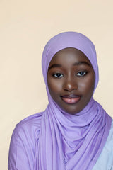 INSTANT PRE-SEWN JERSEY HIJAB - LAVENDER