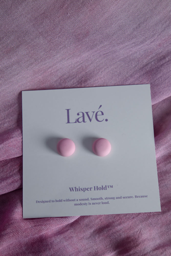 WHISPER HOLD MAGNET PINS SET - LIGHT PINK