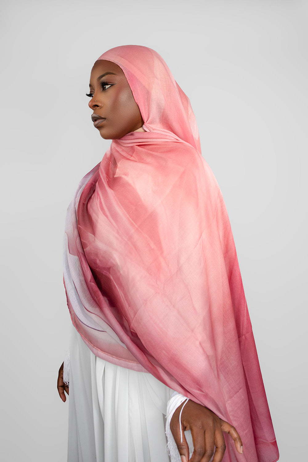 MODAL PRINT - PEACH RED