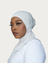 RANIA FULL COVERAGE ADJUSTABLE UNDER SCARF - GREY