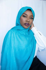 PREMIUM MODAL HIJAB - BLUE
