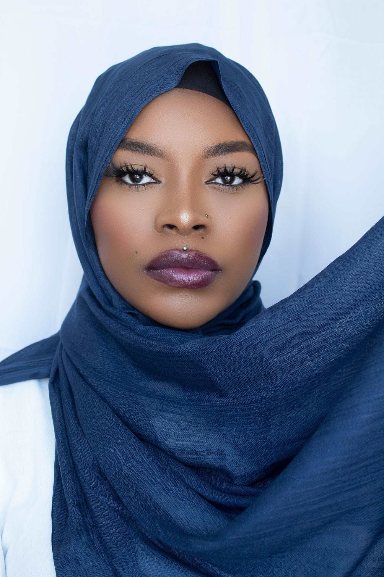 PREMIUM MODAL HIJAB - NAVY