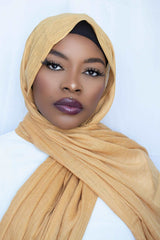 PREMIUM MODAL  HIJAB - MUSTARD