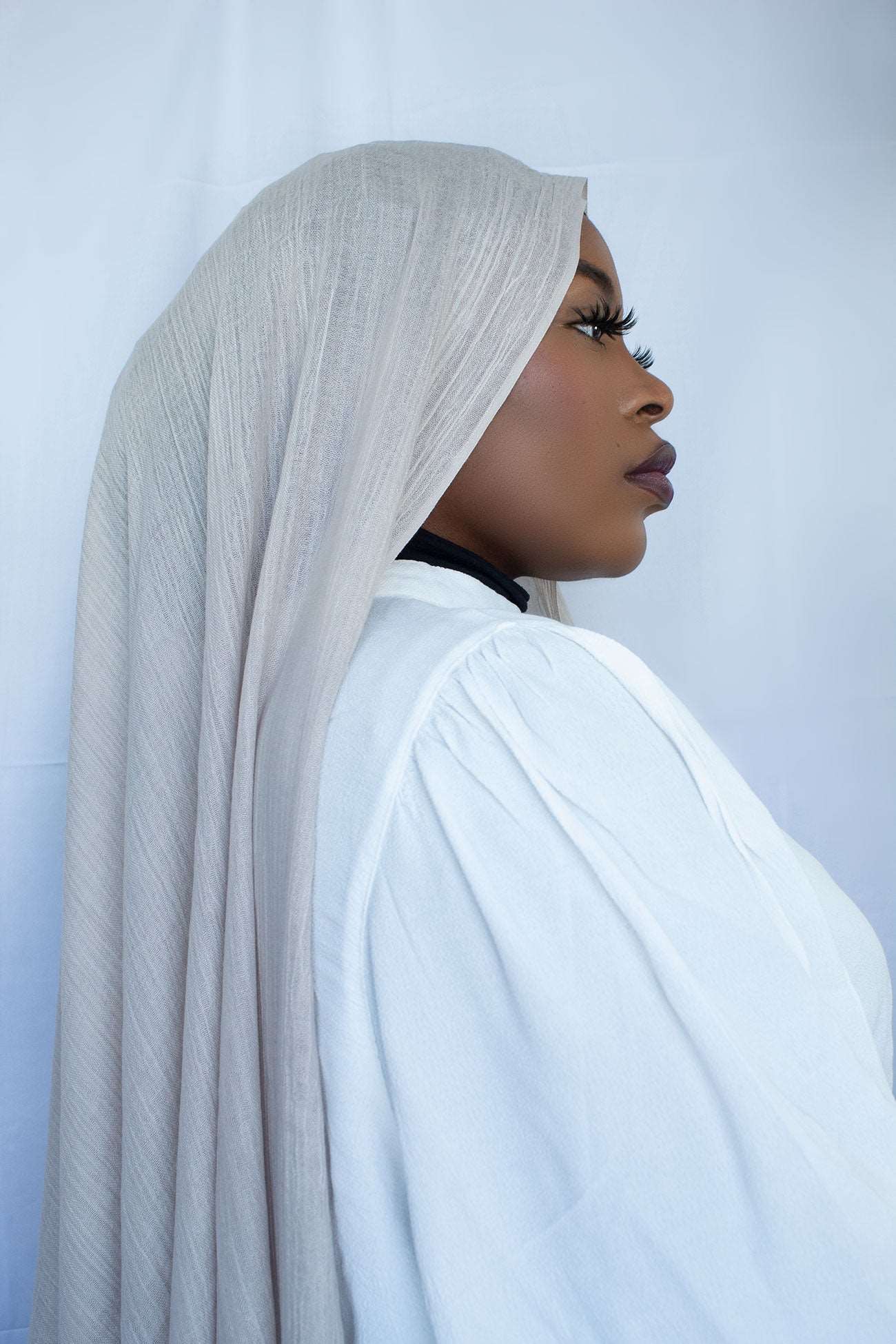 PREMIUM MODAL  HIJAB - GREY