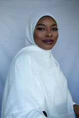 PREMIUM RAYON HIJAB - WHITE