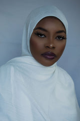 PREMIUM RAYON HIJAB - WHITE