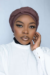PREMIUM MODAL HIJAB - BROWN
