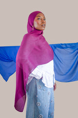 Cloud Soft Modal Hijab – Wine Berry