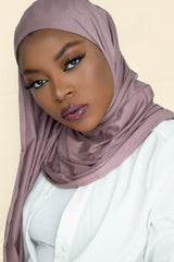 INSTANT PRE-SWEN JERSEY HIJAB – NUDE PINK